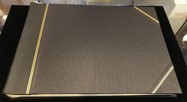 Leatherbound Scrapbook | Photo Album | Charing Cross | With Tissue Paper | 10" x 14"-Photo Album-Sterling-and-Burke