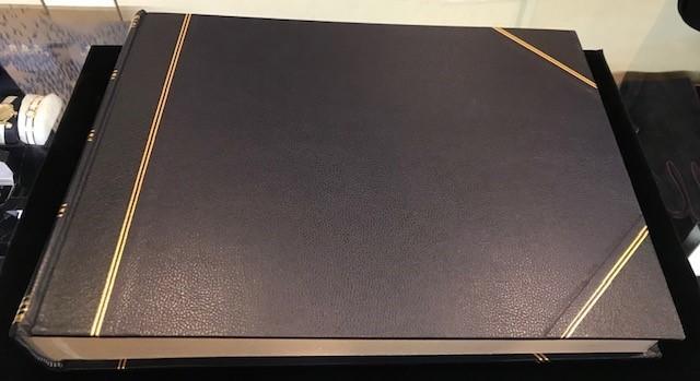Leatherbound Scrapbook | Photo Album | Charing Cross | 11" x 15"-Photo Album-Sterling-and-Burke