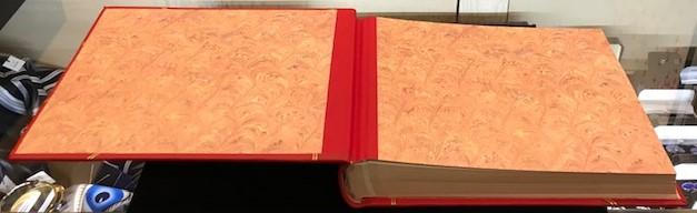 Leatherbound Scrapbook | Photo Album | Charing Cross | 10" x 13"-Photo Album-Sterling-and-Burke
