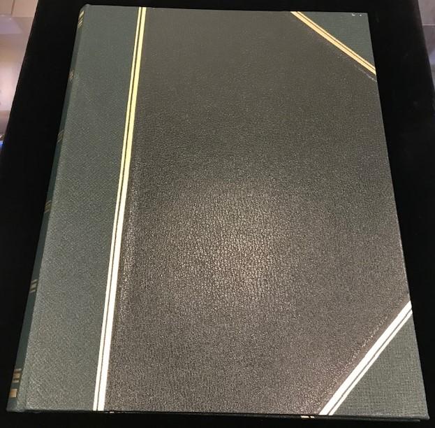 Leatherbound Scrapbook | Photo Album | Charing Cross | 12" x 9"-Photo Album-Sterling-and-Burke