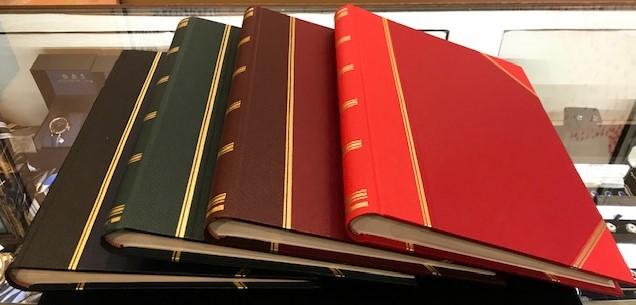 Leatherbound Scrapbook | Photo Album | Charing Cross | 12" x 9"-Photo Album-Sterling-and-Burke