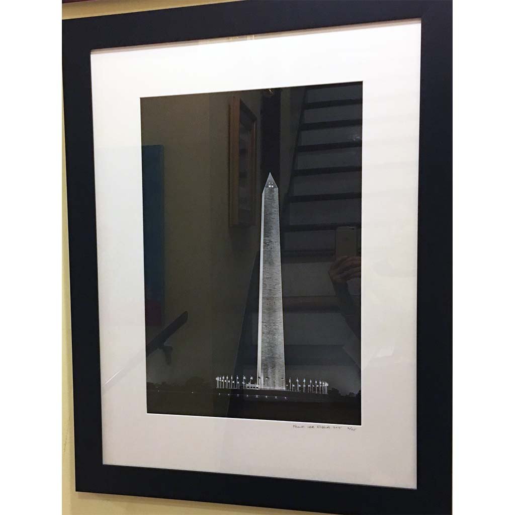 Washington Monument at Night | Photograph by Frank Lee Ruggles | 36.5" x 28"-Photography-Sterling-and-Burke