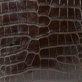 Alligator Flap Over Brief Bag | Custom Production Alligator Leather Briefcase | Two Section | 17 Inches