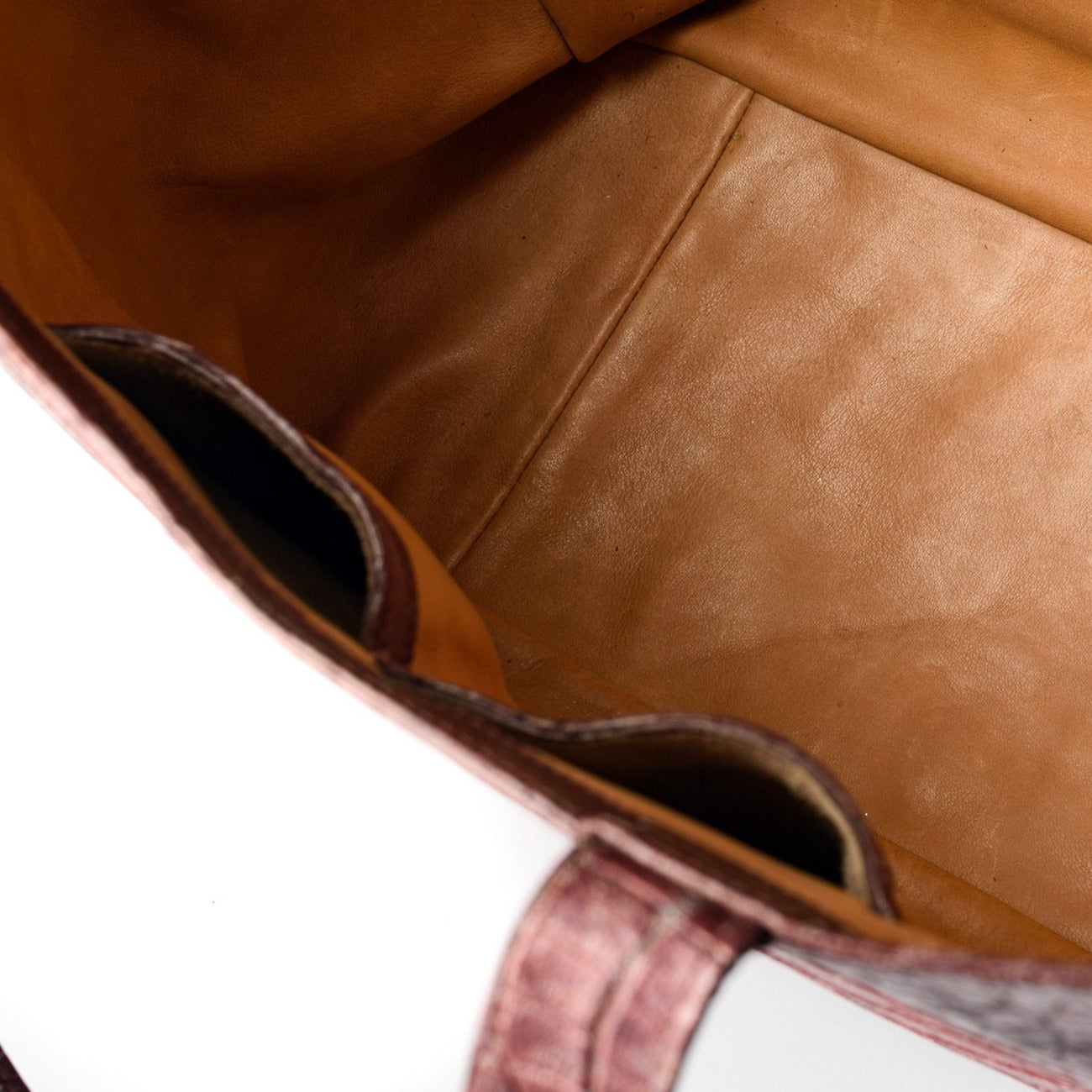 Authentic American Alligator Shoulder Tote | Custom Production | Hand Made in America