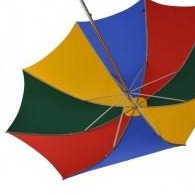 Burke Umbrella | Chestnut Straight Handle Golf Umbrella | Custom Solid Colors