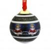 Halcyon Days Cherub Christmas Bauble-Ornament-Sterling-and-Burke