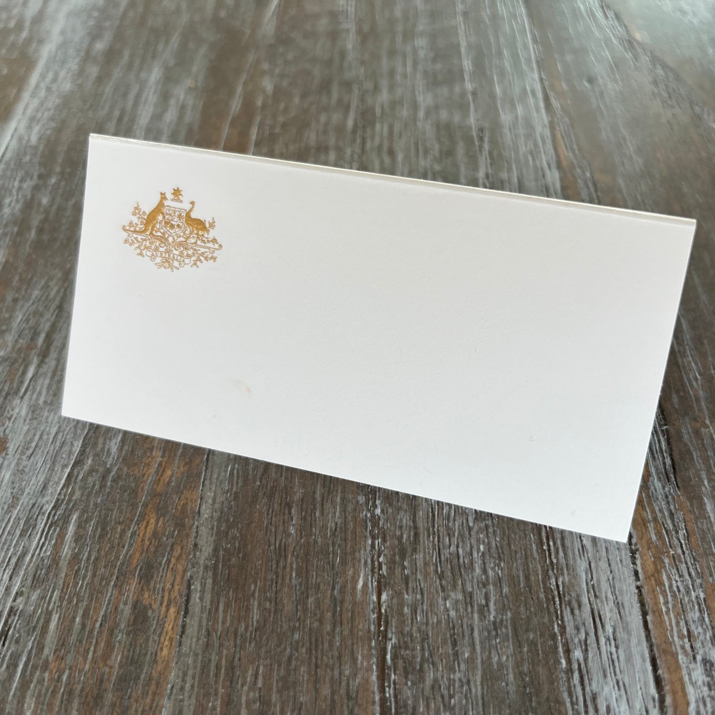 Australian Embassy Proof | Program Cover | Diplomatic Menu Program Folder | Place Card | Graphic Work