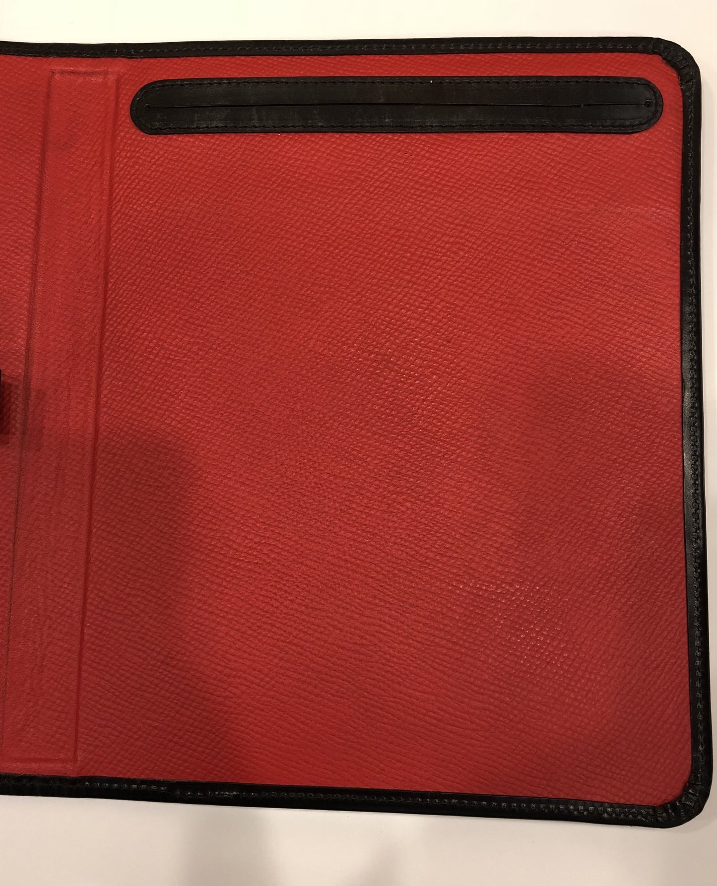 Hand Stitched Pad Cover | English Bridle Hide | Black | Made in England | Sterling and Burke-Pad Cover-Sterling-and-Burke