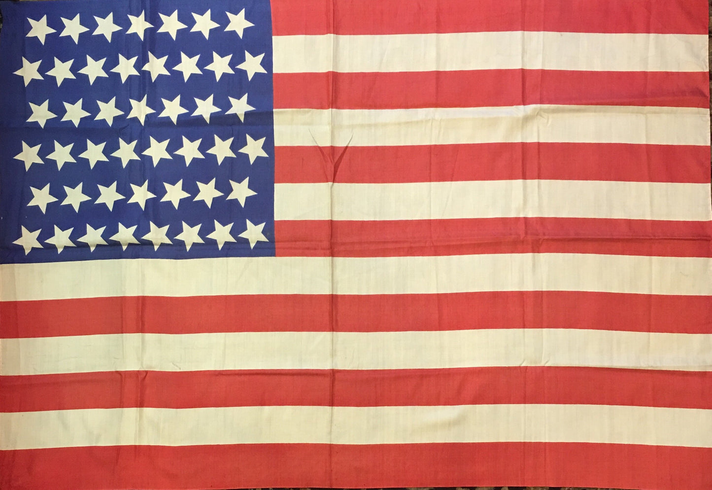 45 Star Flag, 46 by 32 Inches-Vintage Flag-Sterling-and-Burke