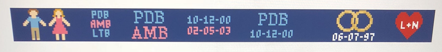 Needlepoint Collection | Life Belt Needlepoint Belt | Custom Life Belt | Special Order | Smathers and Branson-Belt-Sterling-and-Burke