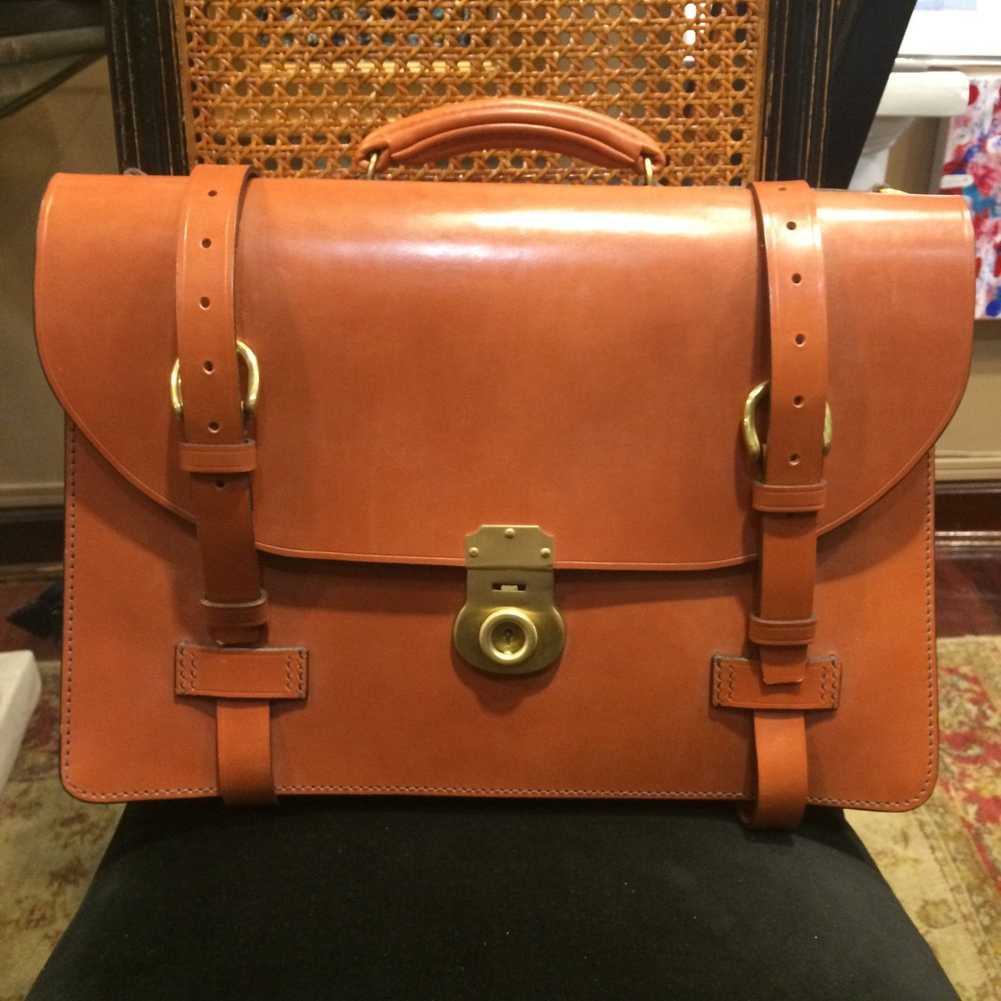 Triple Gusset Strap Around - Gogos-Document Case-Sterling-and-Burke