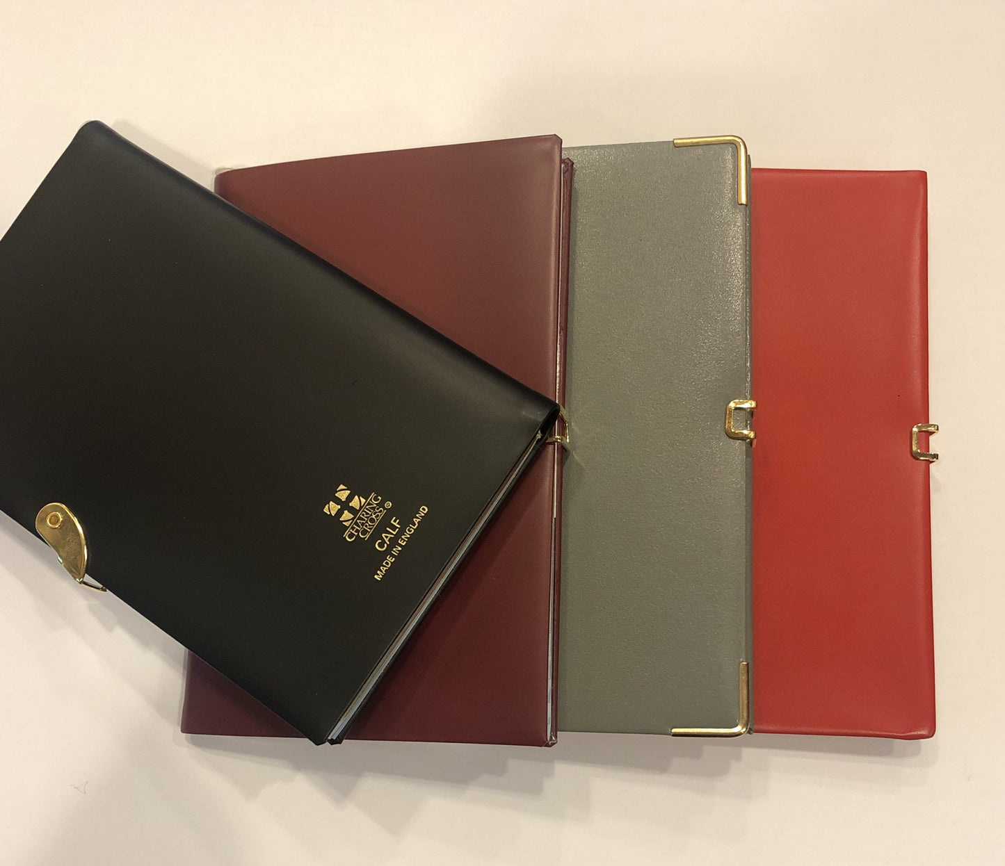 Address Book | 5 by 3 | Calf Leather | Pencil and Clasp | A53CJC | Made in England-Address Book-Sterling-and-Burke