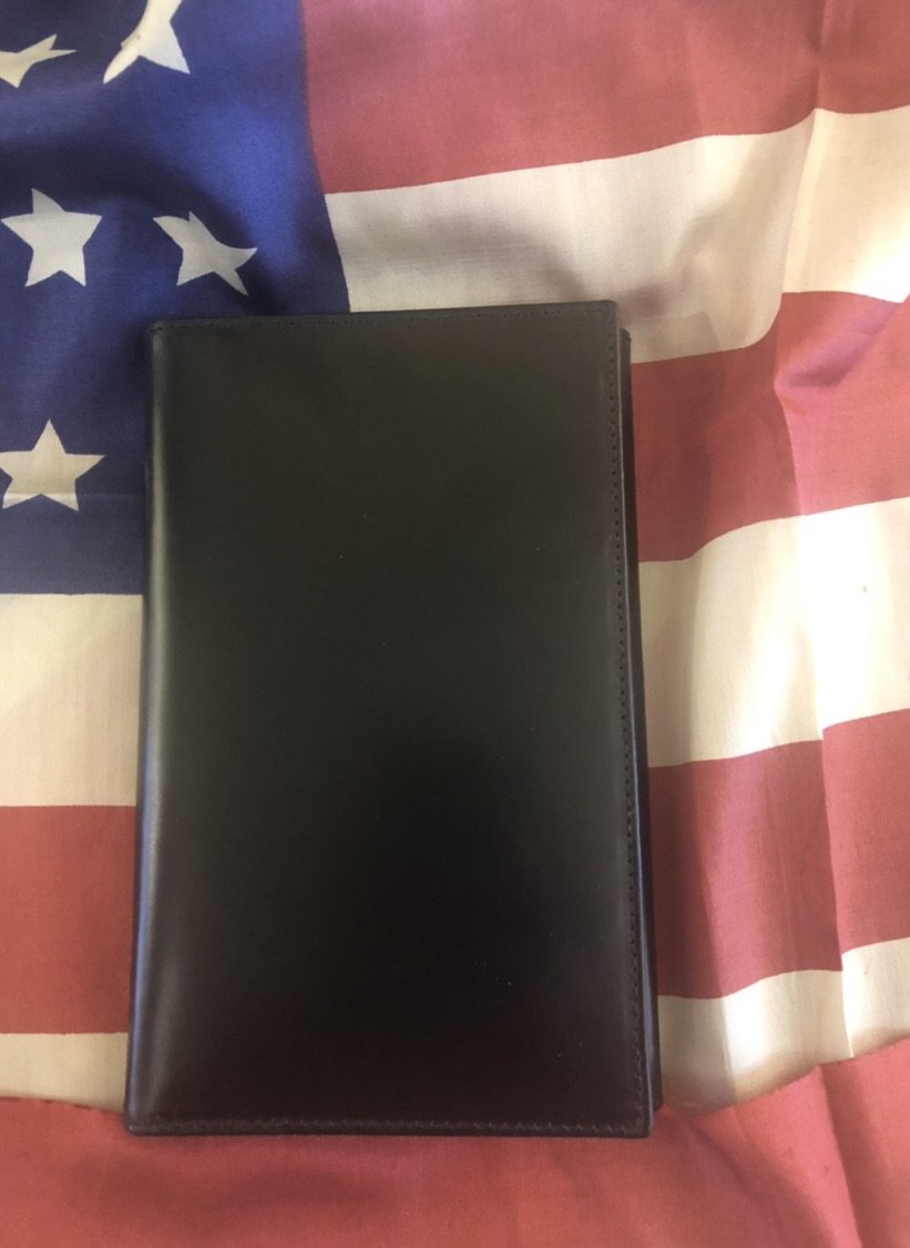 Farmer's Wallet | Breast Wallet | English Bridle Leather | Hand Made in England-Wallet-Sterling-and-Burke
