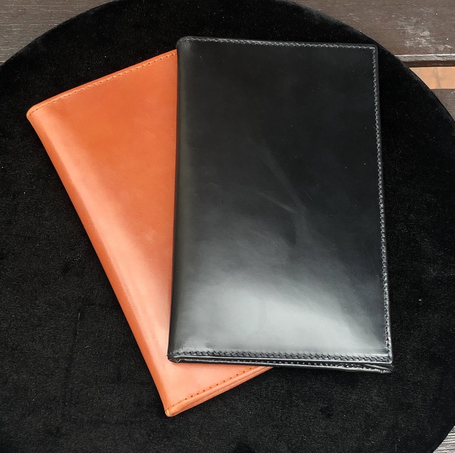 Farmer's Wallet | Breast Wallet | English Bridle Leather | Hand Made in England-Wallet-Sterling-and-Burke