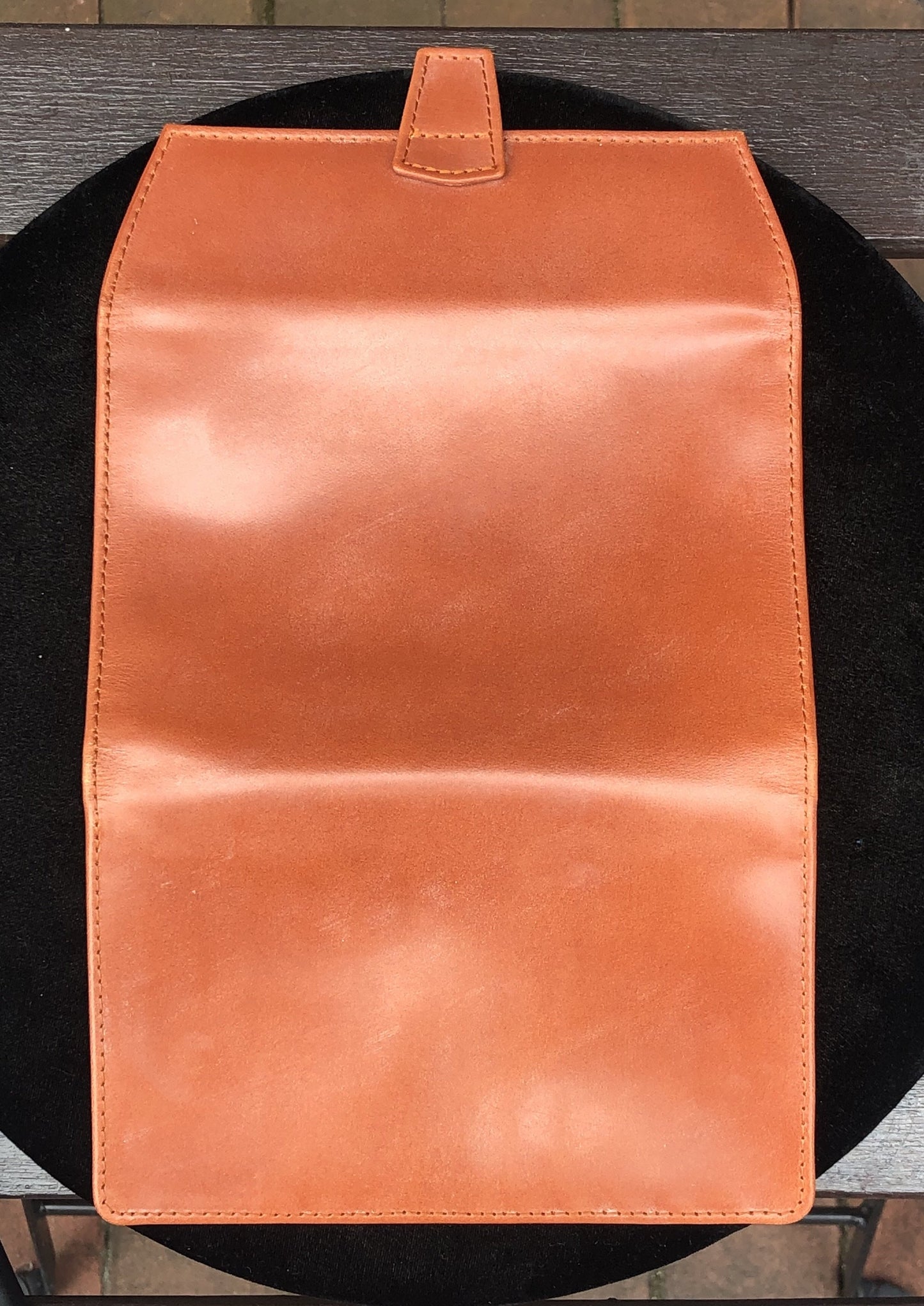 Farmer's Wallet | Breast Wallet | English Bridle Leather | Hand Made in England-Wallet-Sterling-and-Burke