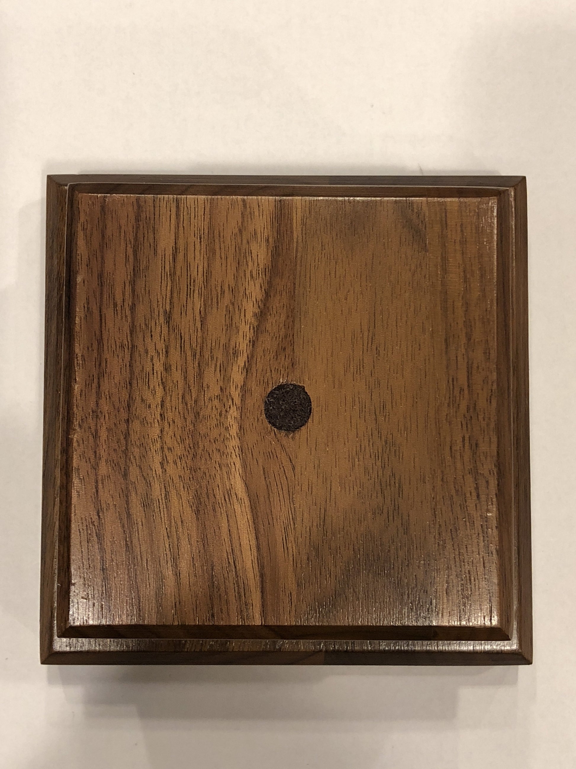 Wooden Base | 4.5 by 4.5 by 2.5 Inches-Corporate Gifts-Sterling-and-Burke