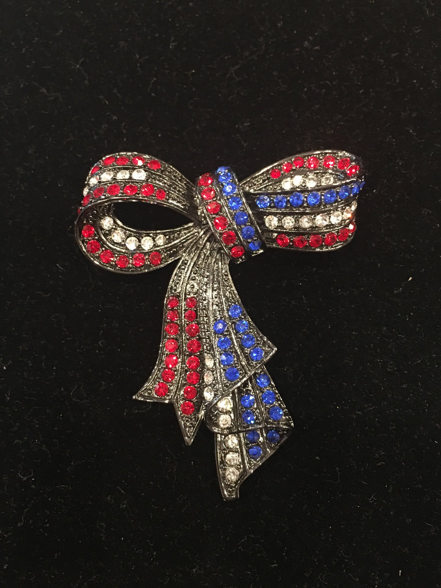 American Bow Brooch-Brooch-Sterling-and-Burke