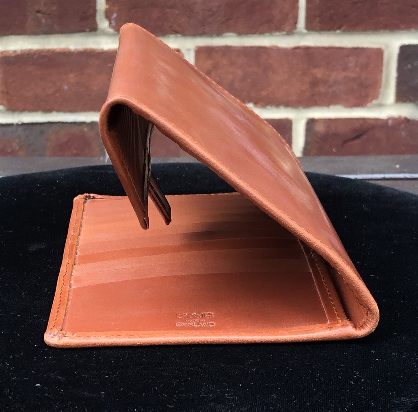 Farmer's Wallet | Breast Wallet | English Bridle Leather | Hand Made in England-Wallet-Sterling-and-Burke