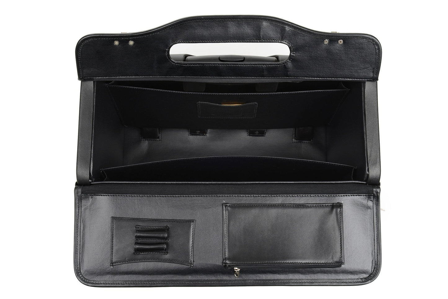 Mobilemax Wheeled Leather Catalog Case | Leather Wheeled Trial Bag-Catalog Case-Sterling-and-Burke