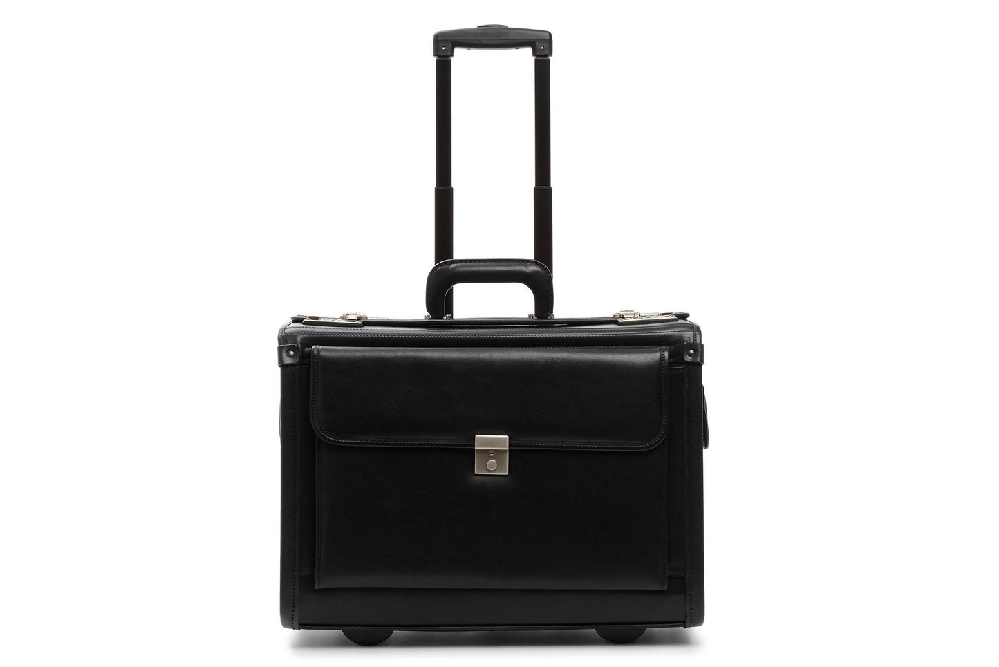 Mobilemax Wheeled Leather Catalog Case | Leather Wheeled Trial Bag-Catalog Case-Sterling-and-Burke