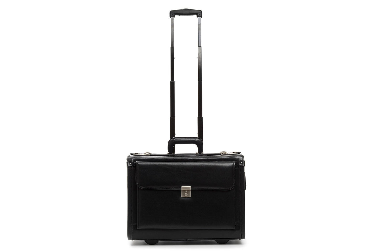 Mobilemax Wheeled Leather Catalog Case | Leather Wheeled Trial Bag-Catalog Case-Sterling-and-Burke