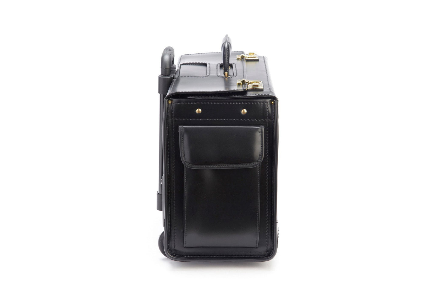 Litigator 20 Inch Wheeled Leather Catalog Case | Trial Bag-Catalog Case-Sterling-and-Burke