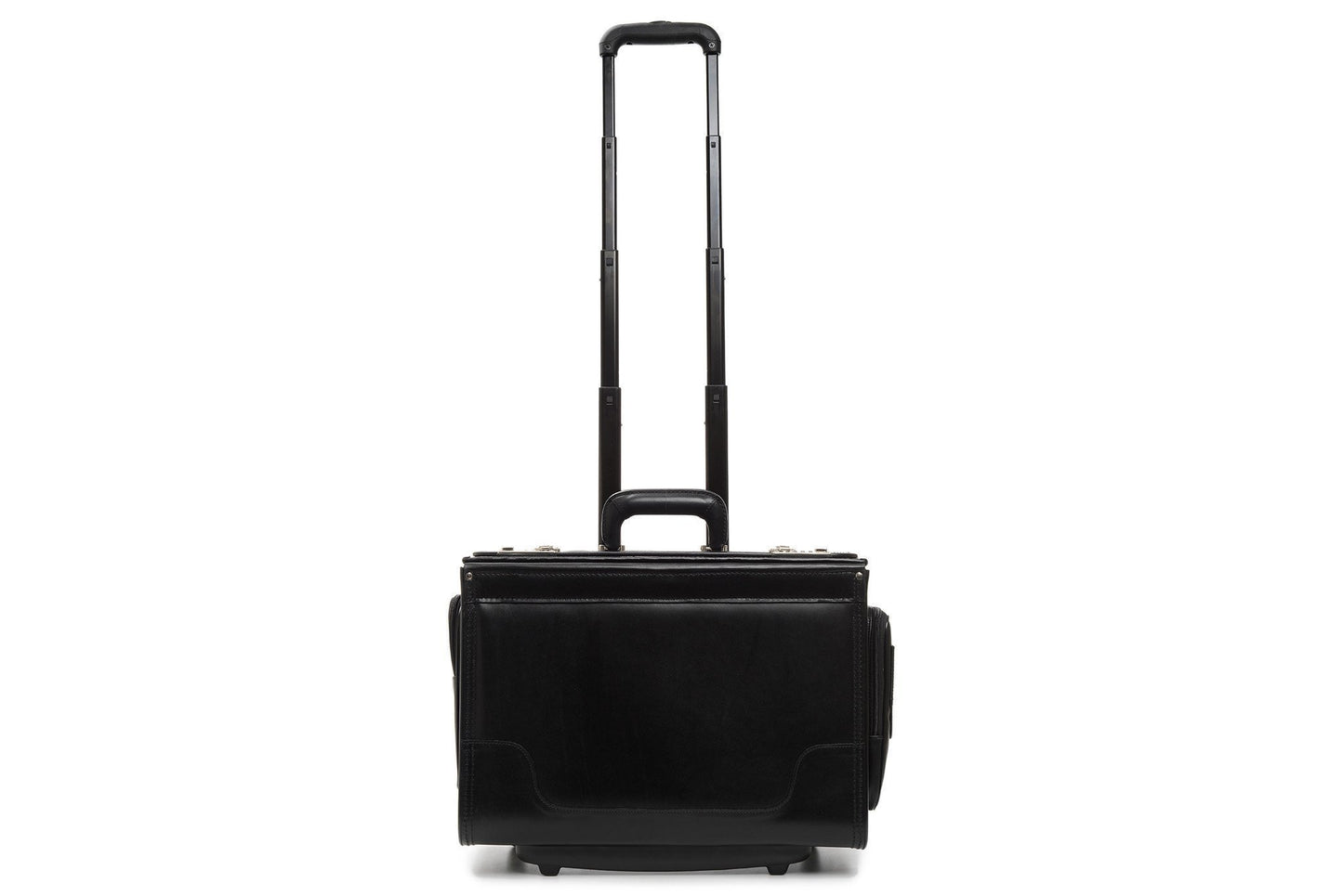 Counselor 18 Inch Wheeled Leather Catalog Case-Catalog Case-Sterling-and-Burke
