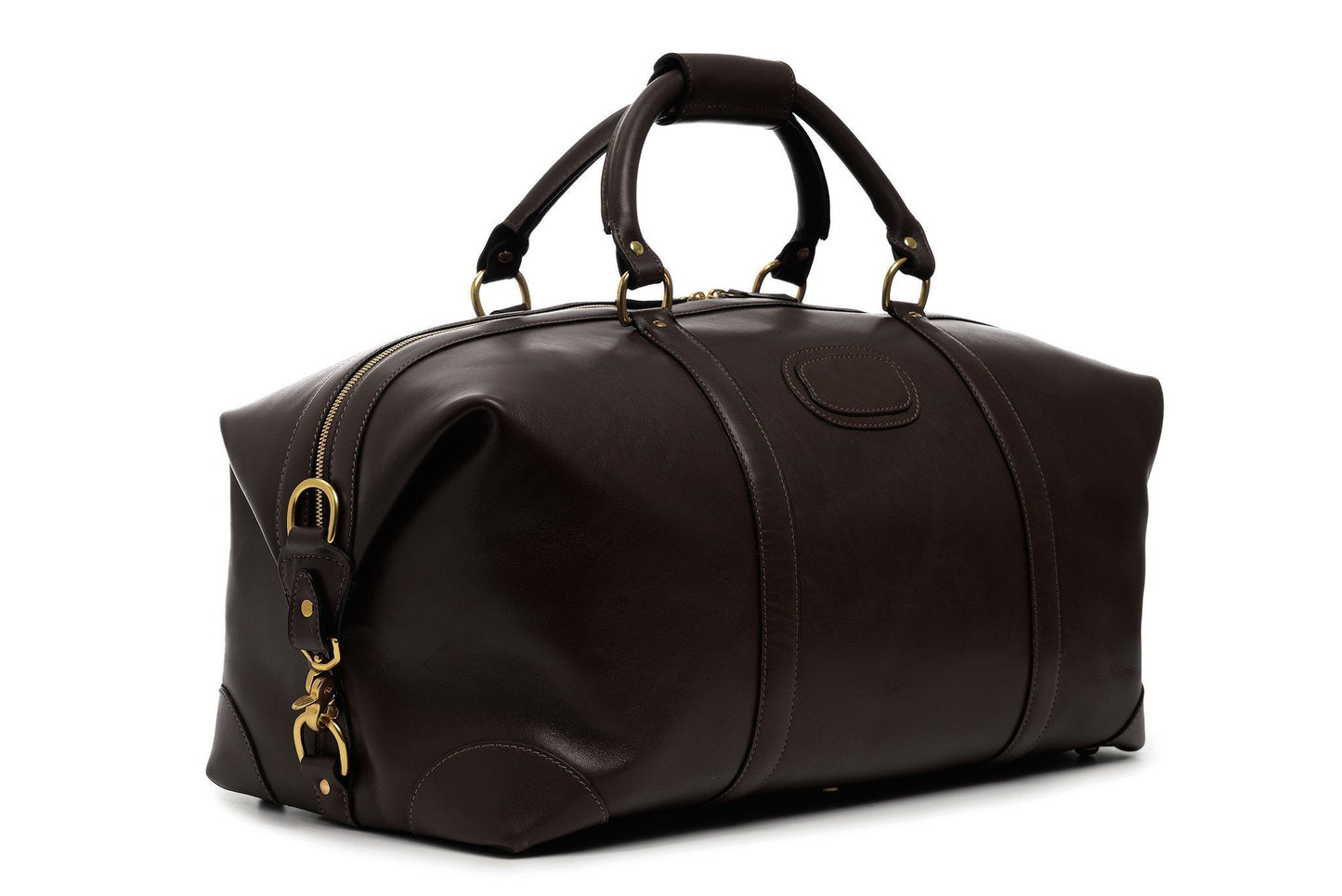 Twain Lux Leather Duffel | 22 Inch | Korchmar - REDIRECTED-Korchmar Travel-Sterling-and-Burke