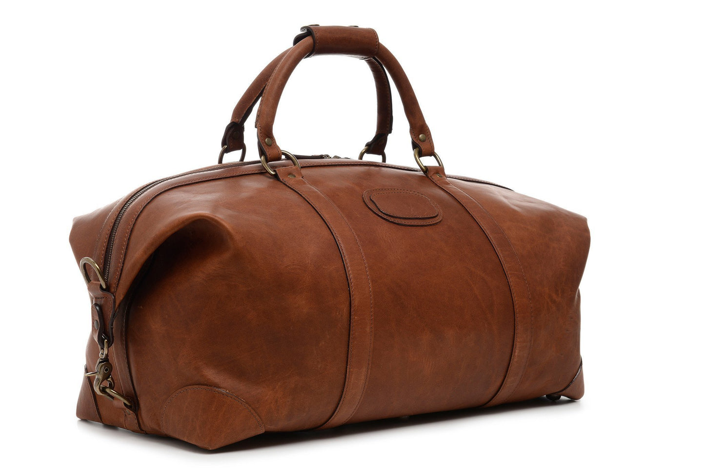 Twain Leather Duffle, 22 Inch-Duffle-Sterling-and-Burke