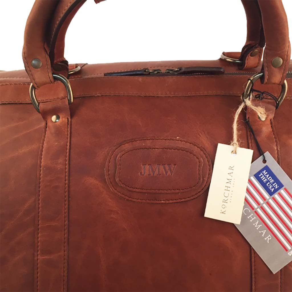 Twain Leather Duffle, 22 Inch-Duffle-Sterling-and-Burke