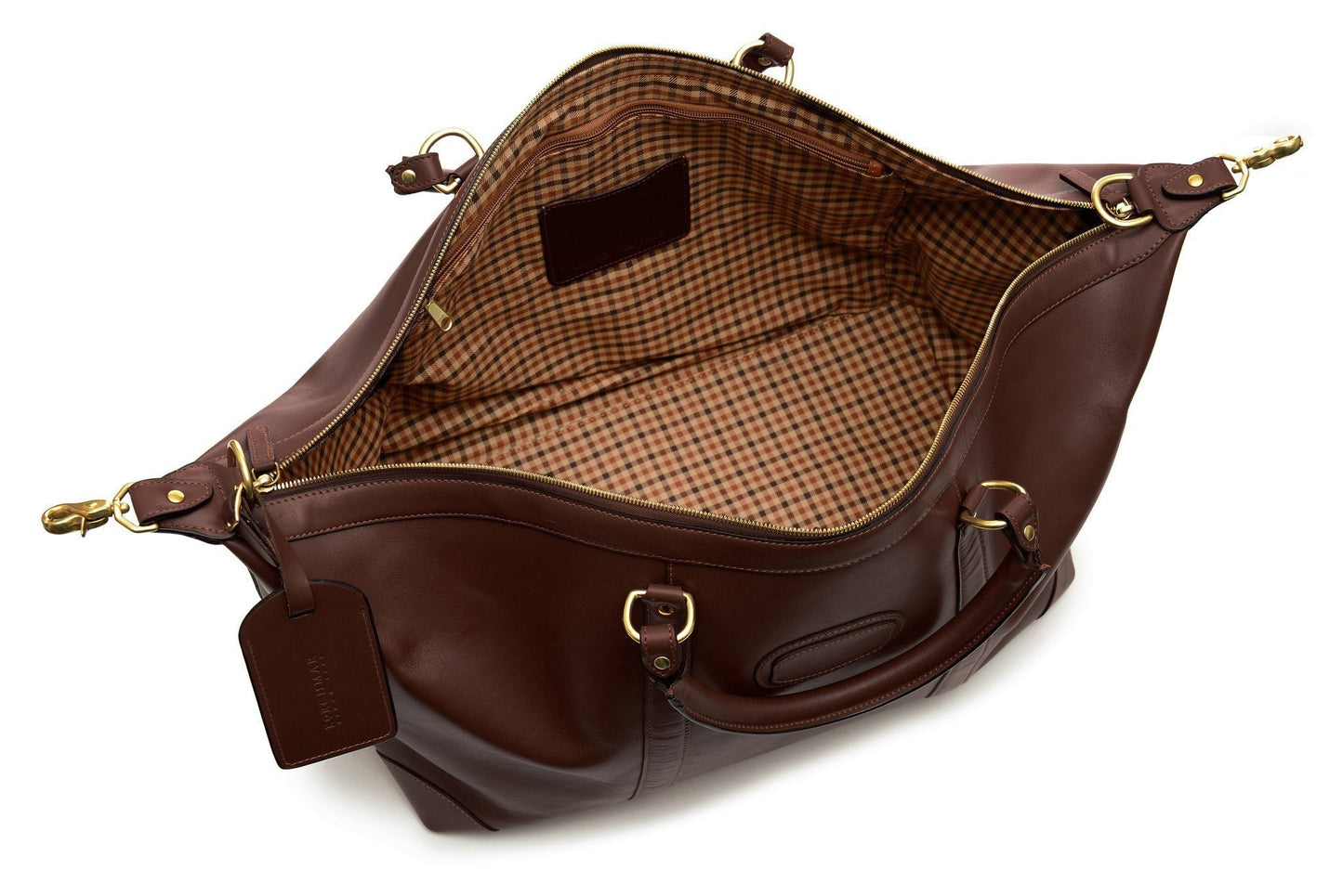 Twain Lux Leather Duffel | 22 Inch | Korchmar - REDIRECTED-Korchmar Travel-Sterling-and-Burke