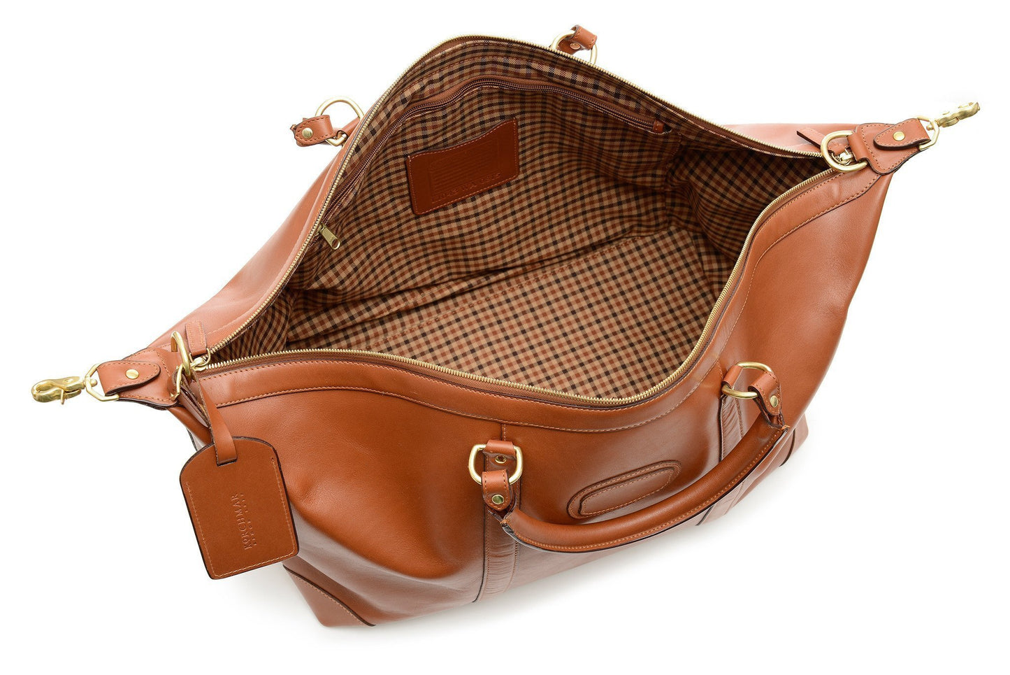 Twain Lux Leather Duffel | 22 Inch | Korchmar - REDIRECTED-Korchmar Travel-Sterling-and-Burke
