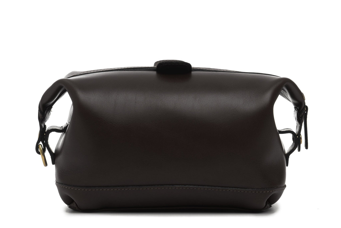 Ryder | Lux Leather | Zipper Toilet Kit, Dopp Kit, Travel Case | Full Grain American Leather | Black, Tan, Browns | Korchmar - REDIRECTED-Korchmar Travel-Sterling-and-Burke