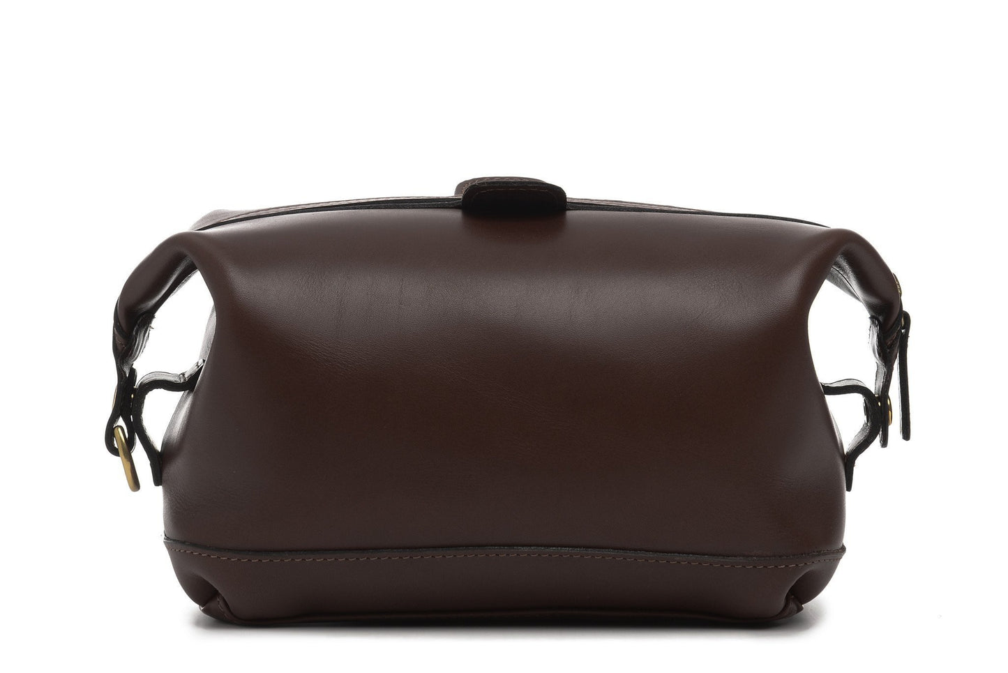 Ryder | Lux Leather | Zipper Toilet Kit, Dopp Kit, Travel Case | Full Grain American Leather | Black, Tan, Browns | Korchmar - REDIRECTED-Korchmar Travel-Sterling-and-Burke