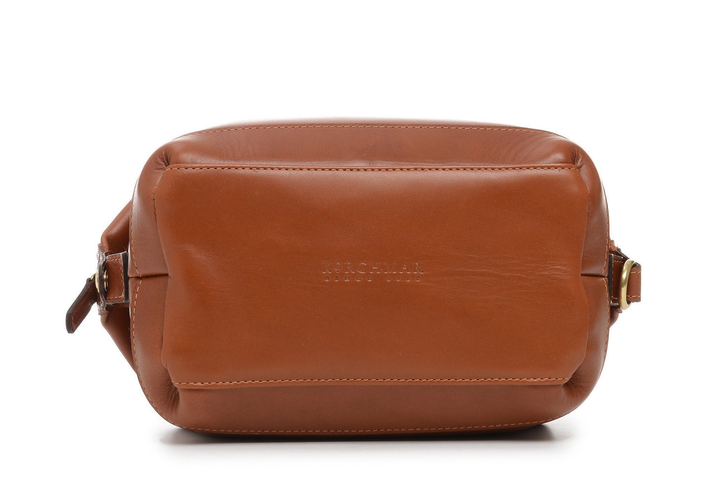 Ryder | Lux Leather | Zipper Toilet Kit, Dopp Kit, Travel Case | Full Grain American Leather | Black, Tan, Browns | Korchmar - REDIRECTED-Korchmar Travel-Sterling-and-Burke