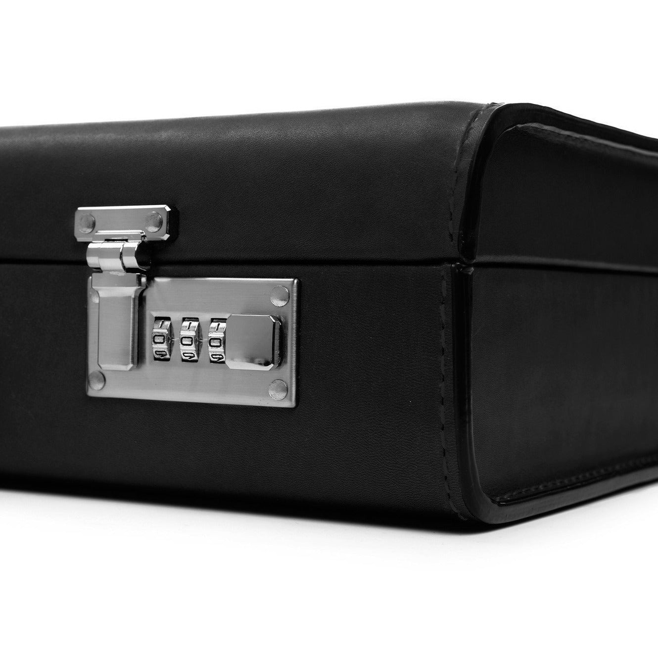 Attache Case | American Belting Leather | Monroe Classic | 4 Inch Leather Attache Brief Case | Monogram with Initials | Korchmar | Tan or Black-Attache-Sterling-and-Burke