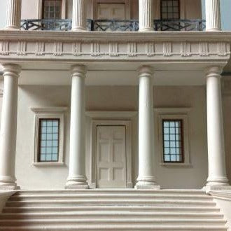 Limited Edition The First Monticello Sculpture | Custom Monticello Plaster Model | Extraordinary Quality and Detail | Made in England | Timothy Richards-Desk Accessory-Sterling-and-Burke