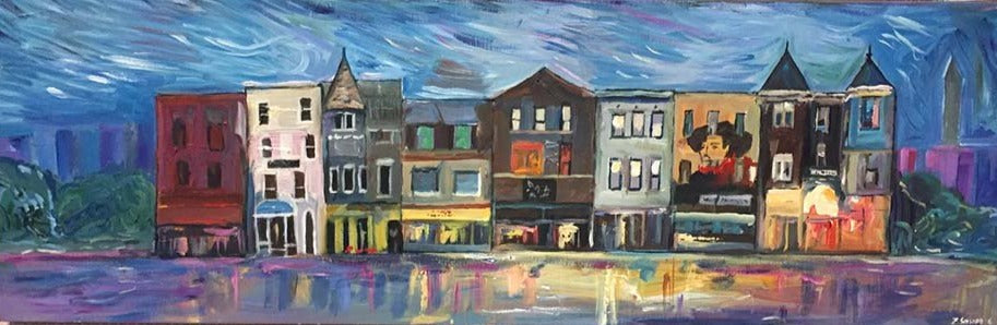 Special Commission | Original Oil and Acrylic Painting on Canvas | Custom Message | Unique Gift of Art
