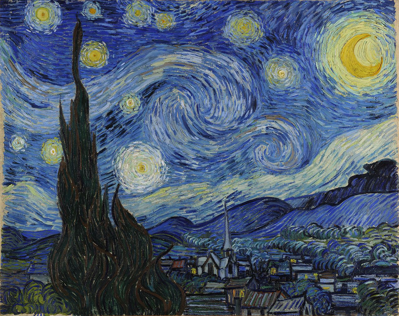 Night Panorama DC | Washington, DC Art | Original Acrylic on Canvas by Zachary Sasim | 24" by 30"