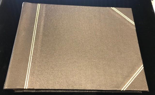 Leatherbound Scrapbook | Photo Album | Charing Cross | With Tissue Paper | 6.5" x 8.5"-Photo Album-Sterling-and-Burke