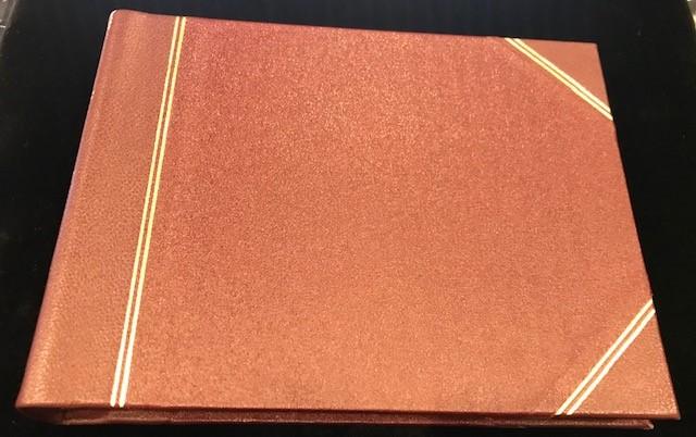 Leatherbound Scrapbook | Photo Album | Charing Cross | With Tissue Paper | 6.5" x 8.5"-Photo Album-Sterling-and-Burke