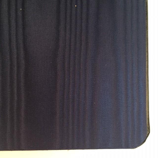 Ring Binder | Black Leather | Gold Tooling | Funeral Guest Book | Calf Leather Condolence Book | Funeral Registry | Sympathy Book | Made in England | Charing Cross-Guest Book-Sterling-and-Burke