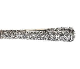 Ladies Dress Canes & Walking Sticks-Walking Stick-Sterling-and-Burke