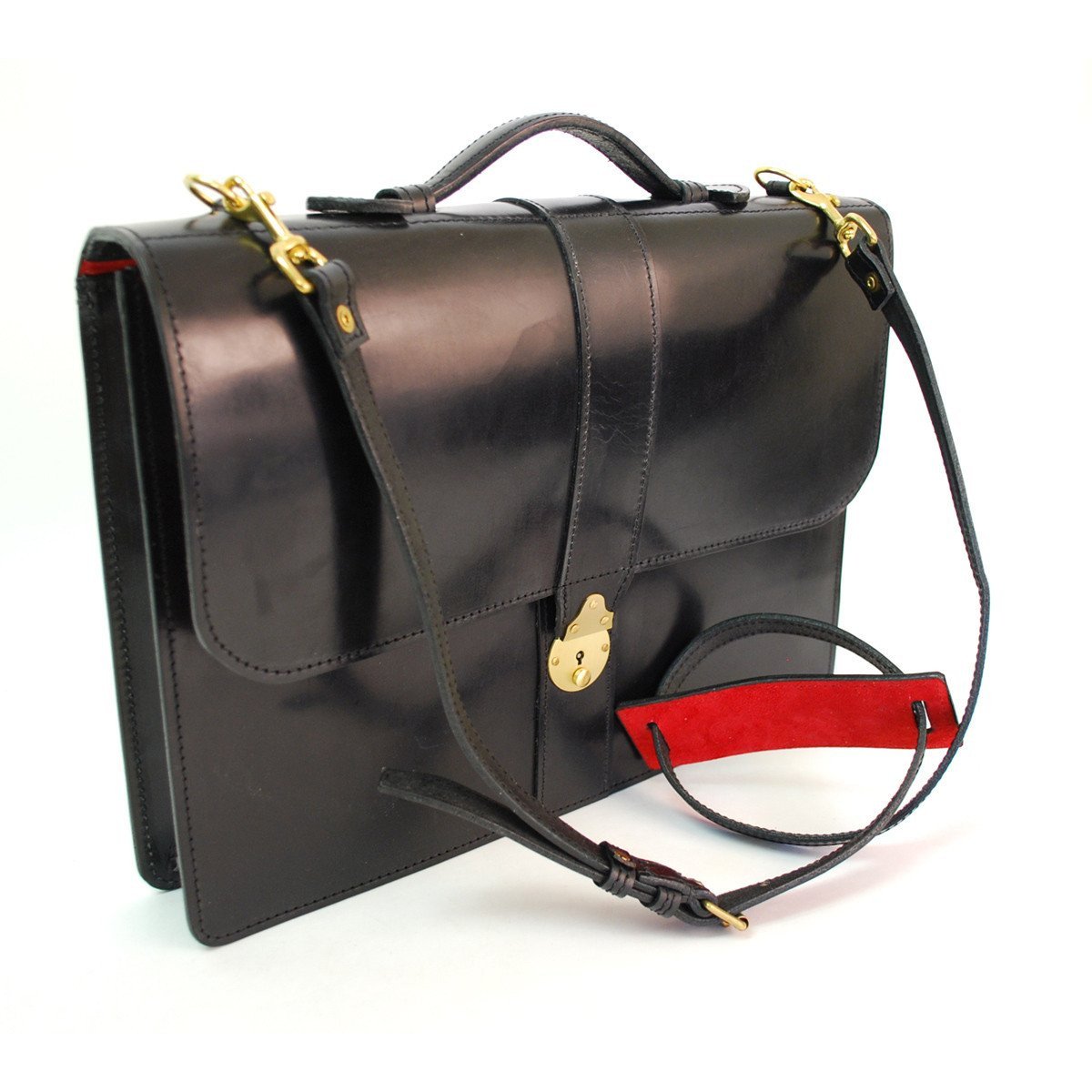 Sterling & Burke District Document Case in Black-Business Bags-Sterling-and-Burke