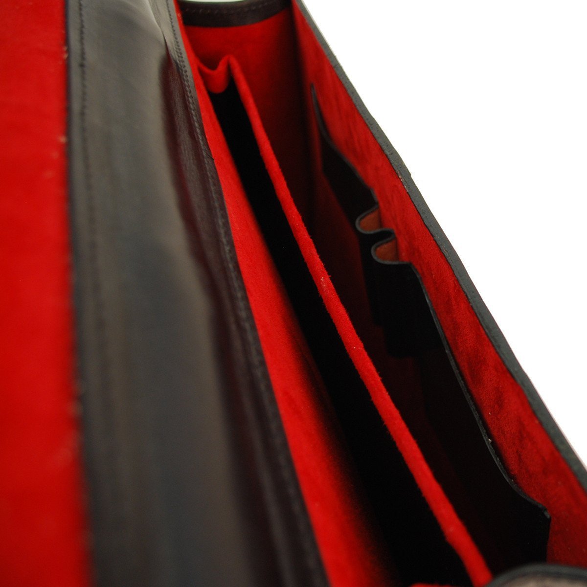 District Document Case, BESPOKE | Slim Briefcase | Hand Stitched | English Leather | Sterling and Burke-Document Case-Sterling-and-Burke