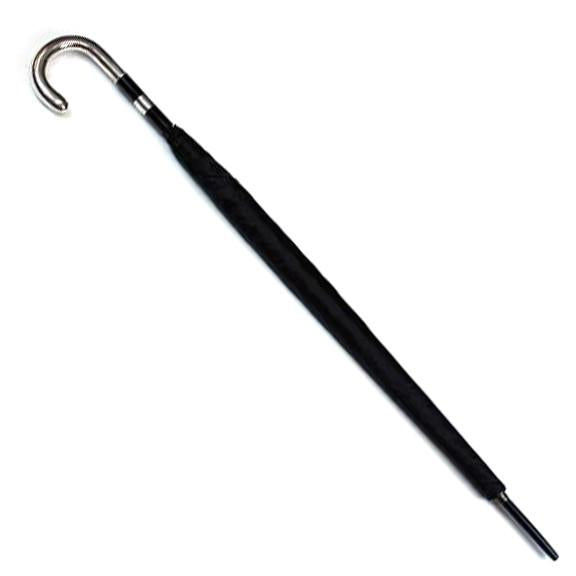 Sterling Silver Handle Gent's Umbrella-Gent's Umbrella-Sterling-and-Burke