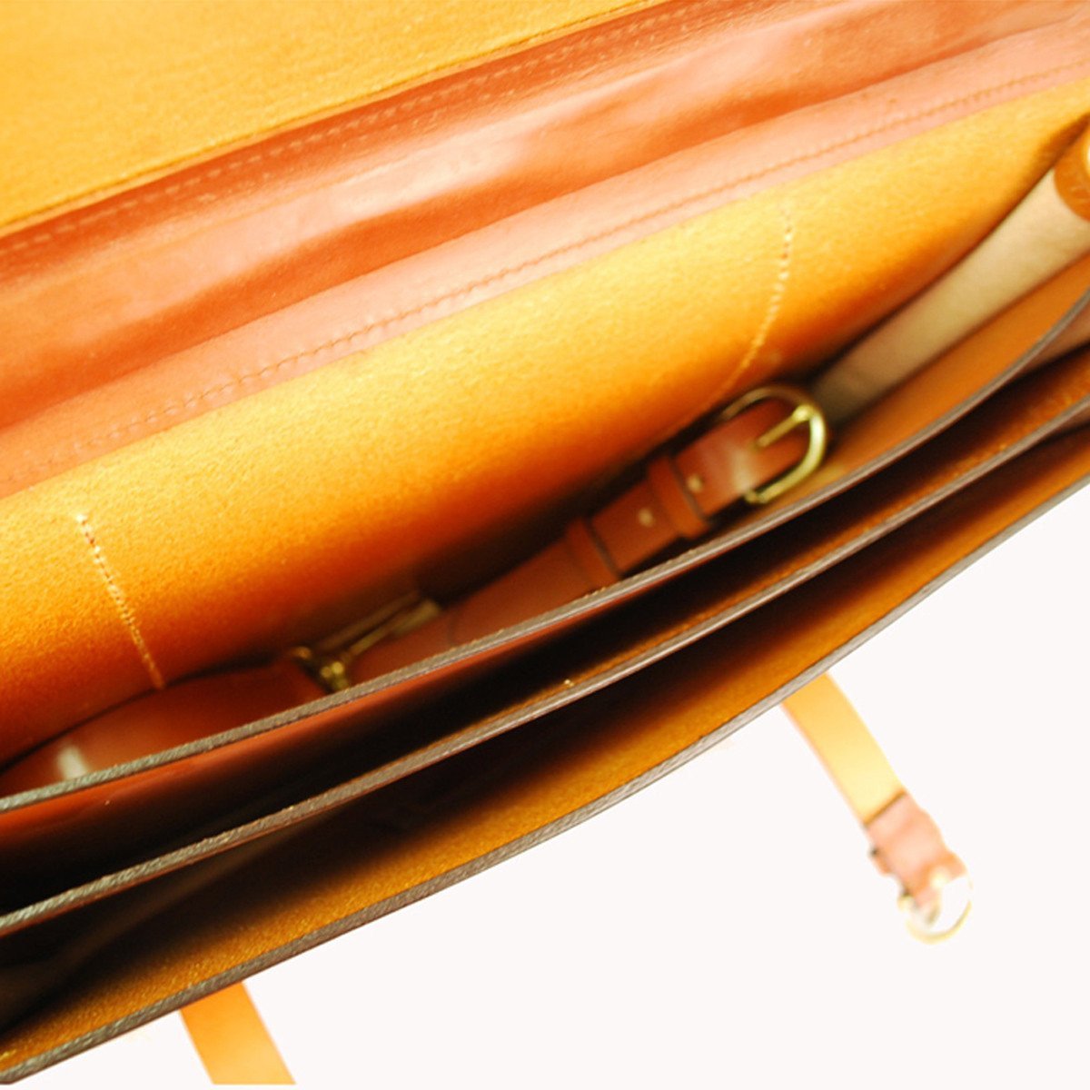 Large Triple Gusset Strap Around, BESPOKE | Dispatch Briefcase | Hand Stitched | English Bridle Leather | Sterling and Burke-Document Case-Sterling-and-Burke