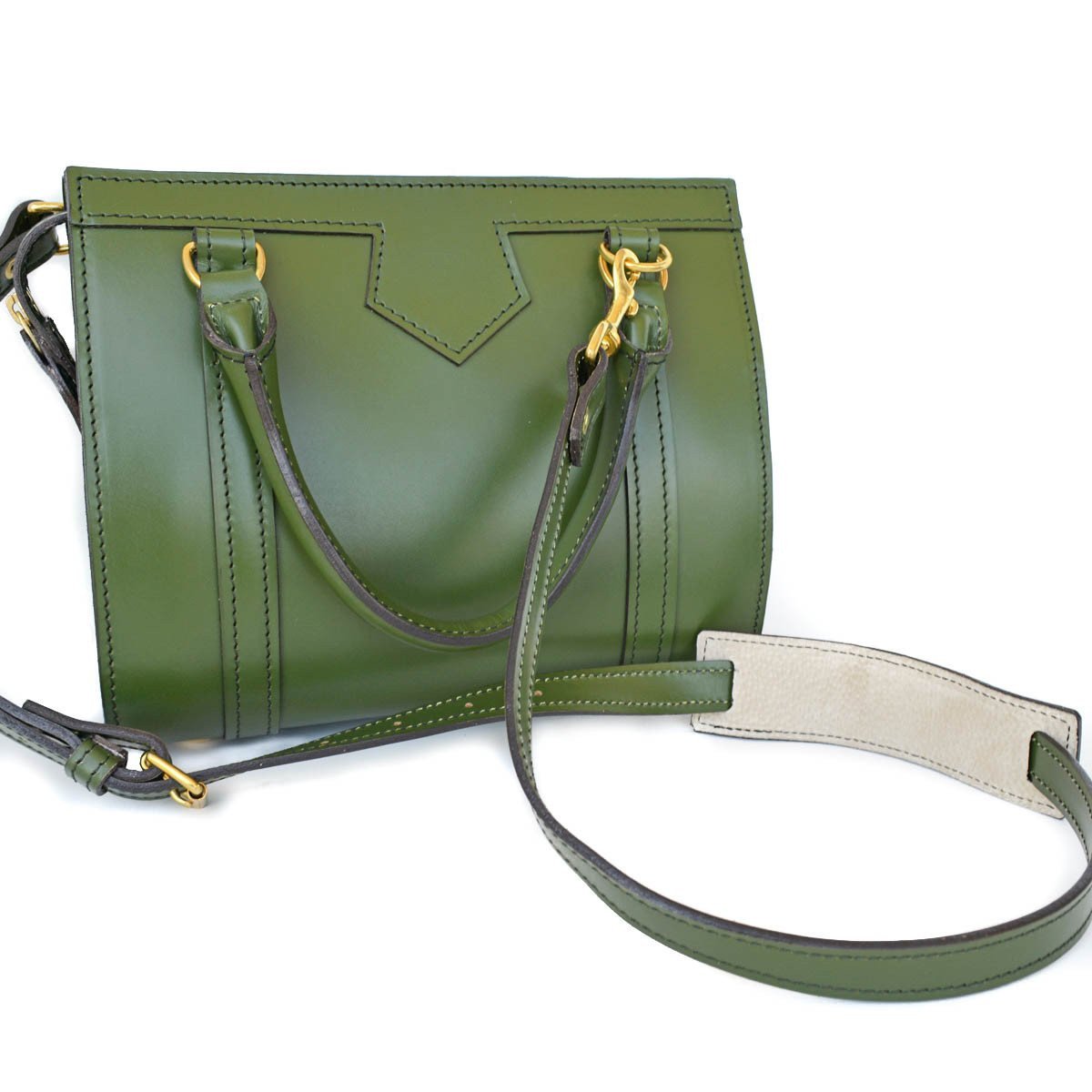 Petite Beatrice Handbag, BESPOKE | Hand Stitched | English Bridle Leather | Small Luxury Handbag-Handbag-Sterling-and-Burke