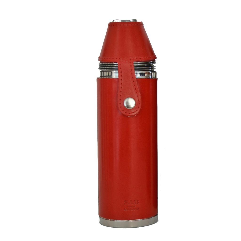 10 oz Hunter's Flask | Leather Flask | Sterling and Burke-Flask-Sterling-and-Burke