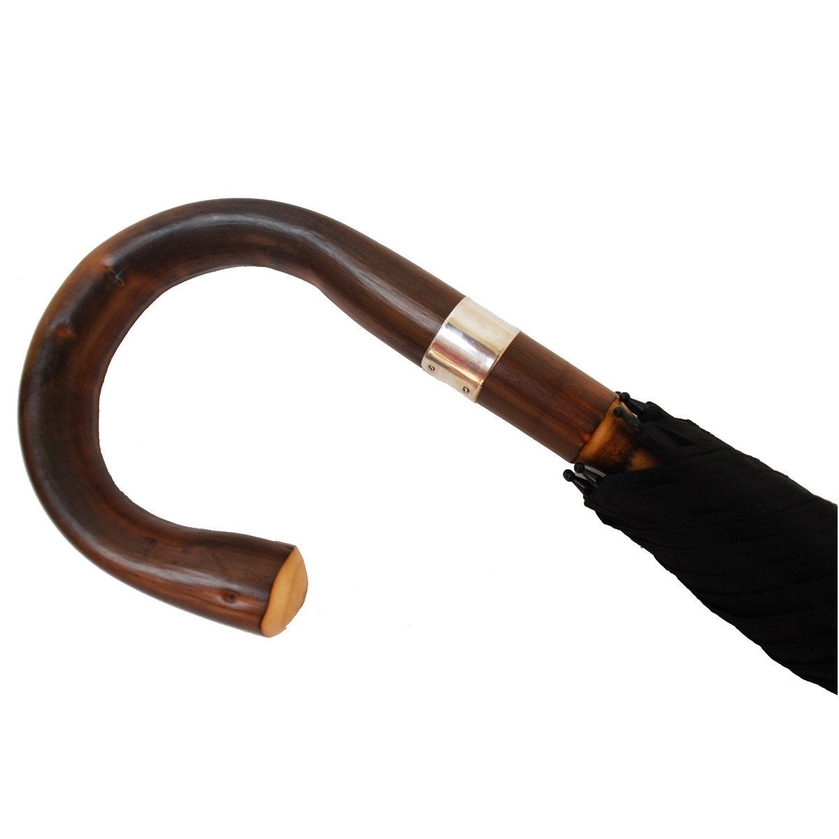 Polished Chestnut Gent's Umbrella, BESPOKE-Gent's Umbrella-Sterling-and-Burke